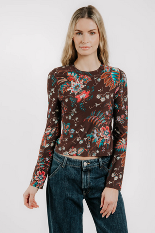 Sarafina Tee, Charlotte Floral Print