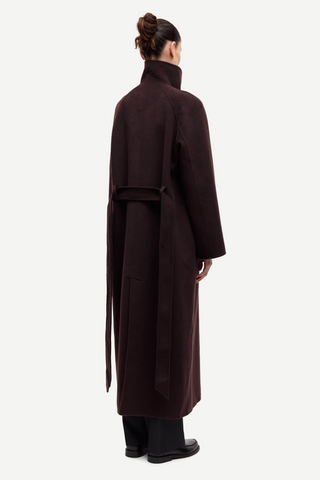 Sahanne Coat, Black Coffee
