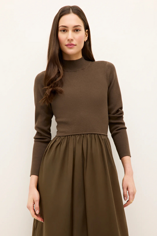 Barrett Dress, Carob