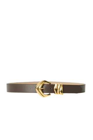 Cassian Belt, Chocolate + Gold