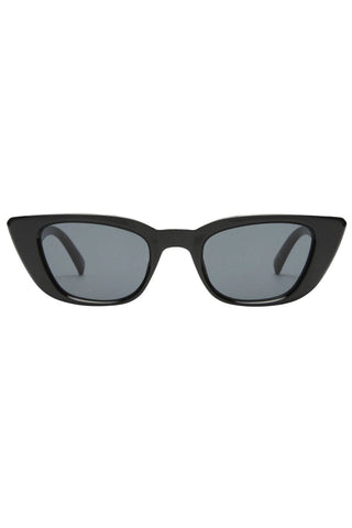 Dream Lover Sunglasses, Black/Smoke Mono