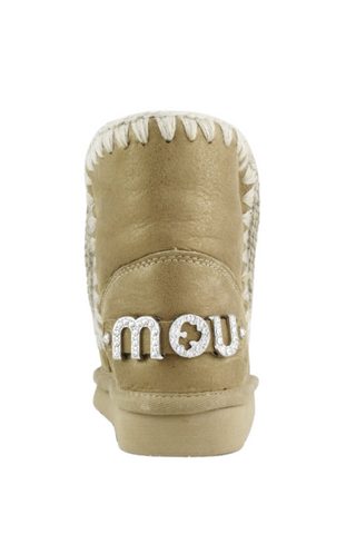 Eskimo 18 Rhinestone Logo Bootie, Dust Tobacco