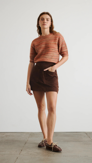 Fran Skirt, Chocolate