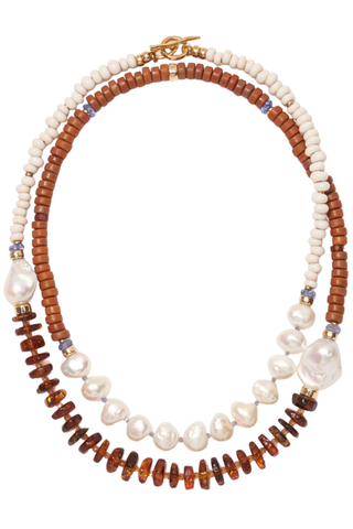 Cabana Necklace, Blood Orange