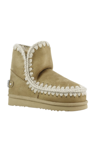 Eskimo 18 Rhinestone Logo Bootie, Dust Tobacco