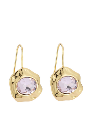 Leia Earrings, Pink