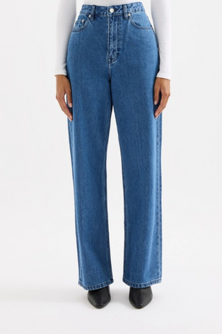 Relaxed Leg Jean, Fresh Blue