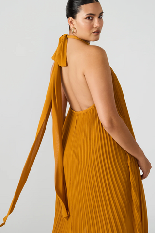 Maraya Dress, Tuscan Gold