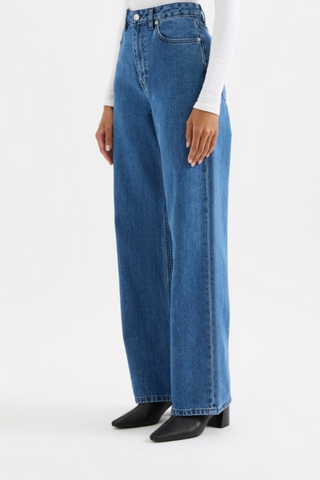 Relaxed Leg Jean, Fresh Blue