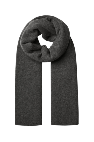 Cashmere Travel Wrap, Dark Slate Heather