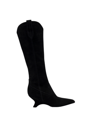 Shadow Western Boot, Black