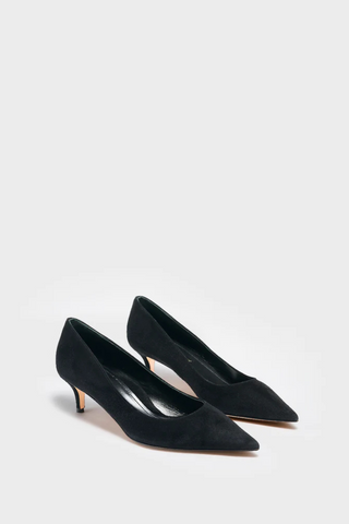 Classic Pump 45, Black Suede