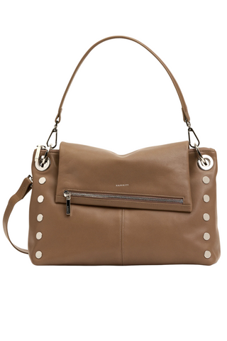 VIP Grand Handbag, Dune/Silver