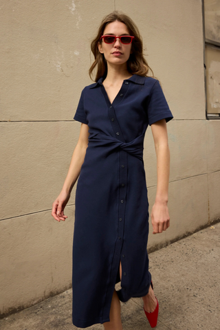 Ellicot Dress, Maritime Blue