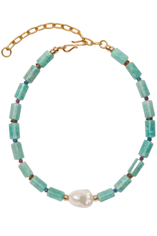 Curio Necklace, Amazonite