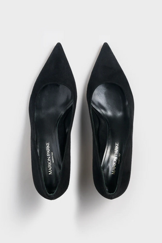 Classic Pump 45, Black Suede