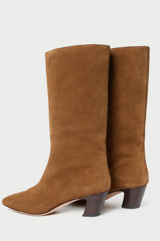 Cleo Kicked Heel Boot, Cacao