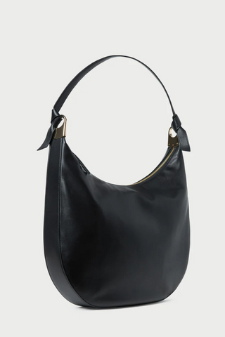 Morgan Handbag, Black/Gold