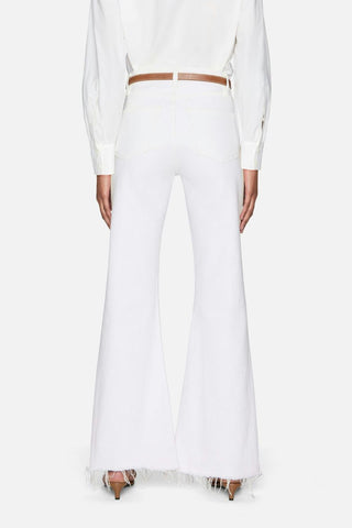 The Lax Jeans, White Raw Fray