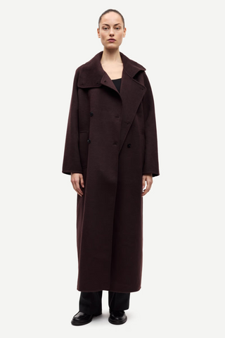 Sahanne Coat, Black Coffee