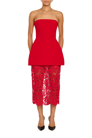 Jada Dress, Scarlet