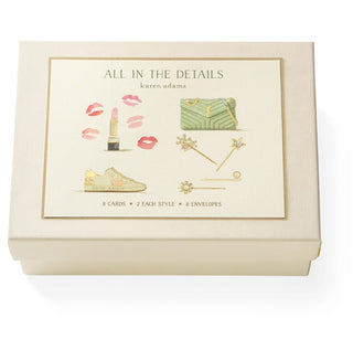 All in the Details Note Card Box