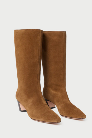 Cleo Kicked Heel Boot, Cacao