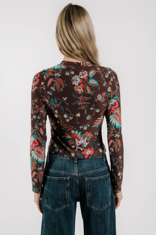 Sarafina Tee, Charlotte Floral Print