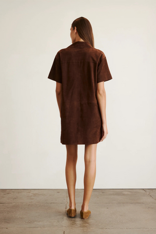 Tabby Dress, Chocolate