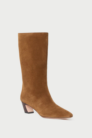 Cleo Kicked Heel Boot, Cacao