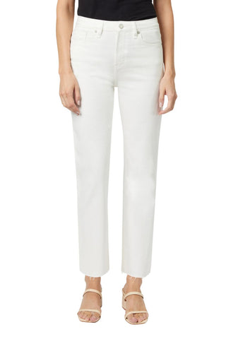 Peyton Straight Jean, White