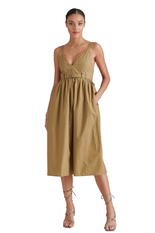 Juno Dress, Gothic Olive