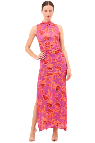 Athena Dress, Lucent Flora