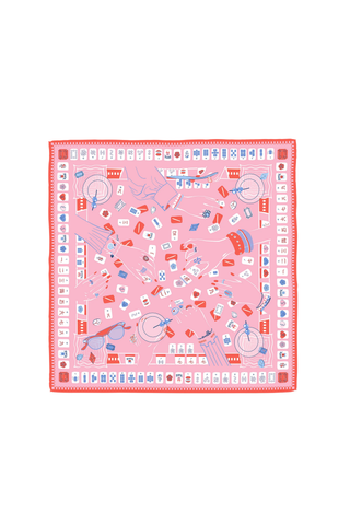 Mahjong Scarf - 26"