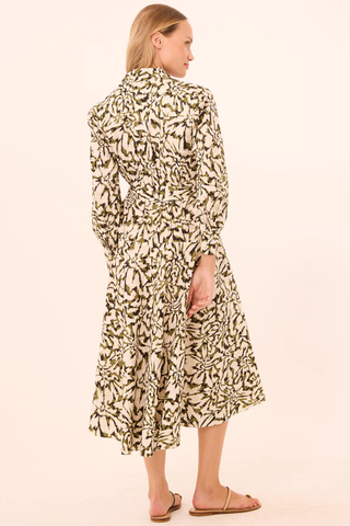 Lorie Dress, Abstract Floraburst