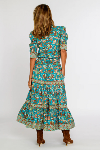 Ruthie Top, Grandeur Turquoise