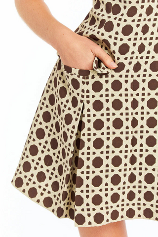 Tianna Dress, Solihiya Brown
