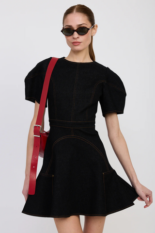 Aaliyah Mini Dress, Black