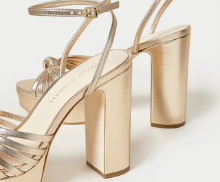 Rivka Platform Sandal, Champagne
