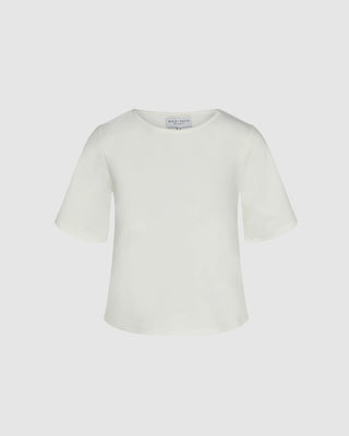 Ponte Long Top, Off-White