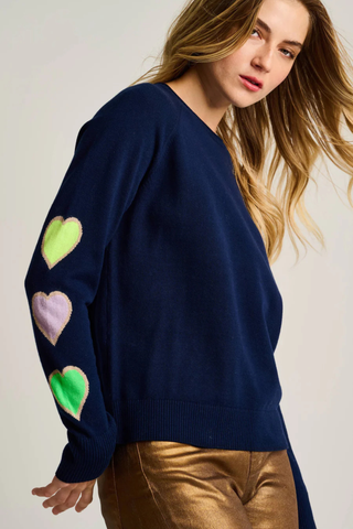 Love Affairs Sweater, Navy