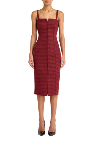 Tisha Dress, Russet