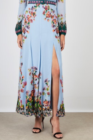 Jacqui-B Dress, Saffier Trellis