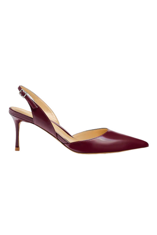 Classic Slingback 70 Heel, Merlot
