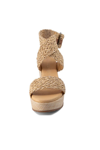 Isabel Wedge, Natural Raffia