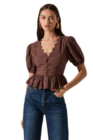 Arely Top, Brown