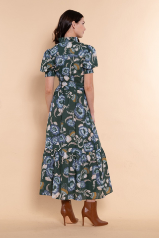 Birdie Dress, Forest Flora