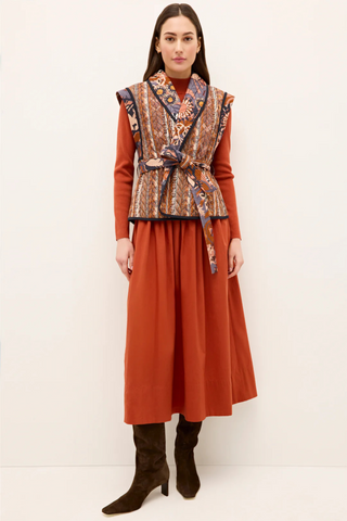 Barrett Dress, Russet