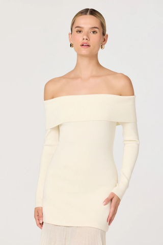 Lidia Dress, Cream
