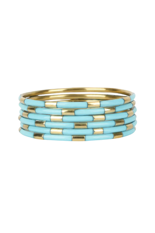 Veda Bangles, Turquoise